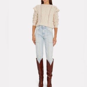 MOTHER The Springy Ankle Jeans Size 29 in Light Wash